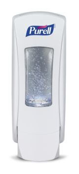 white wall mount sanitizer dispenser, Purell Brand